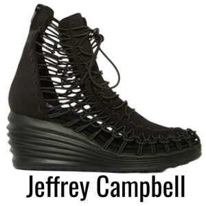 JC Play Jeffrey Campbell Solaris Bungee Platform Sneaker - Size 8